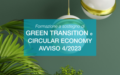 Formazione a sostegno della green transition e circular economy